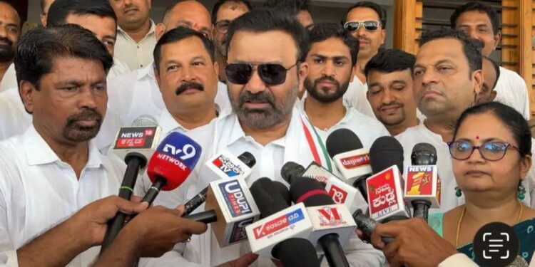 ಉಡುಪಿ : ಭ್ರಷ್ಟಾಚಾರಿಗಳನ್ನು ಪ್ರಾಮಾಣಿಕರನ್ನಾಗಿಸುವ ವಾಷಿಂಗ್ ಮಿಷನ್ ಬಿಜೆಪಿ ಬಳಿ ಇದೆ : ಸಂತೋಷ್ ಲಾಡ್
