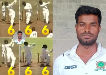 ಕೇವಲ 11 ಬಾಲ್​ಗಳಲ್ಲಿ ಅರ್ಧಶತಕ.. ಸತತ 8 ಎಸೆತಗಳಲ್ಲಿ 8 ಸಿಕ್ಸ್ ಬಾರಿಸಿ ಹೊಸ ವಿಶ್ವ ದಾಖಲೆ ಬರೆದ ಆಕಾಶ್